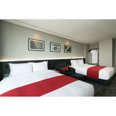 Hot Sell Best Western Plus Commercial Modern Style Hotel Bedroom Suite 3 Star Wood Hotel Nordic Style Elegant Hotel Furniture