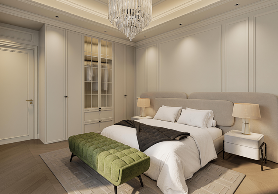 High-End Luxury Modern Five-Star Hotel Bedroom Solutions Customized One-Stop Design Renovation Procurement Professional