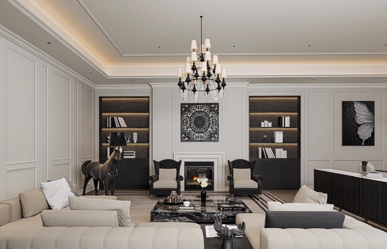 High-End Luxury Modern Five-Star Hotel Bedroom Solutions Customized One-Stop Design Renovation Procurement Professional