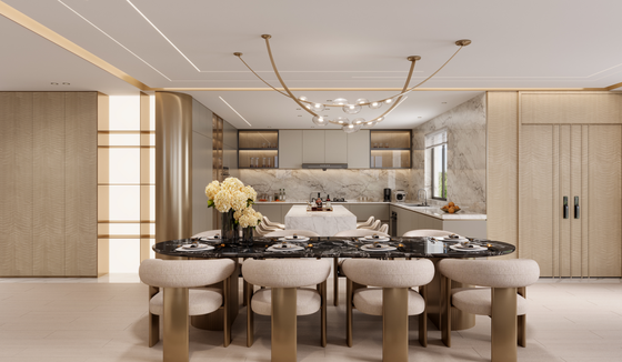 High-End Luxury Modern Five-Star Hotel Apartment Bedroom Solutions Customized Home Furniture Songdesign 5-Year Warranty One-Stop
