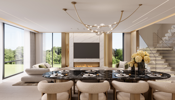 High-End Luxury Modern Five-Star Hotel Apartment Bedroom Solutions Customized Home Furniture Songdesign 5-Year Warranty One-Stop