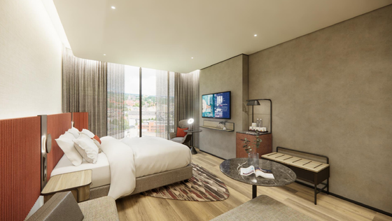 High-End Five-Star Hotel Bedroom Furniture Songdesign Modern Customized Apartment Use Factory Direct Prices One-Stop Procurement