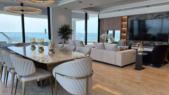 High-End Luxury Modern Five-Star Hotel Apartment Bedroom Solutions Customized Home Furniture Songdesign 5-Year Warranty One-Stop