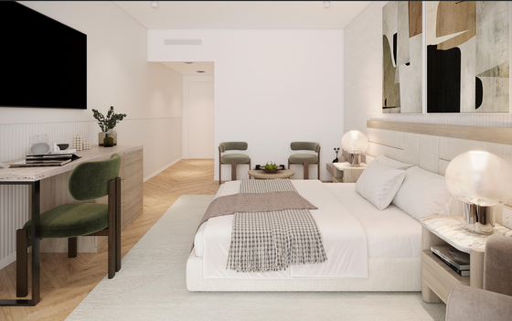 Luxury Hotel Bedroom Complete Fit-Out Modern Customized Design Home Furniture Songdesign 5-Year Warranty