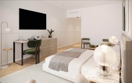 Luxury Hotel Bedroom Complete Fit-Out Modern Customized Design Home Furniture Songdesign 5-Year Warranty