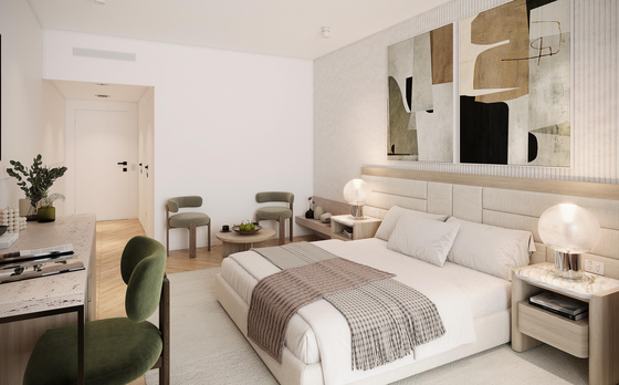 Luxury Hotel Bedroom Complete Fit-Out Modern Customized Design Home Furniture Songdesign 5-Year Warranty