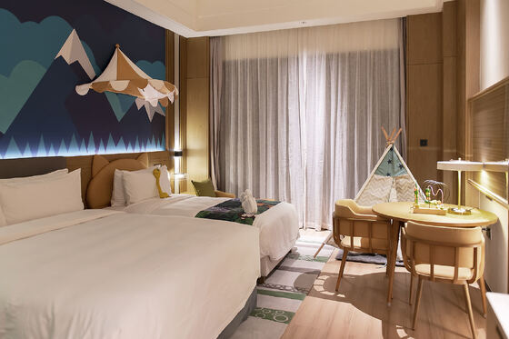 Custom Modern Luxury Hotel Guest Room Furniture Decor Cloth Material Songdesign Home Furniture One-Stop Service Design