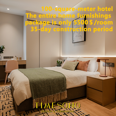 High-End Luxury Modern Five-Star Hotel Bedroom Solutions Customized Home Furniture Songdesign 5-Year Warranty One-Stop Design