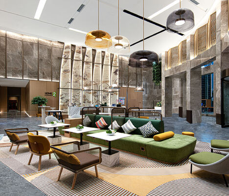 SongDesign High-End Hotel Furniture Collection Modern 5-Star Hotel Decoration Solutions for Living Room Bedroom Includes Dining