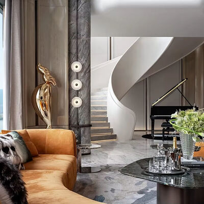 Luxury Modern Living Room Furniture Set Songdesign Eco-Friendly High-End Home Decoration Custom Adjustable Sofa Coffee Table