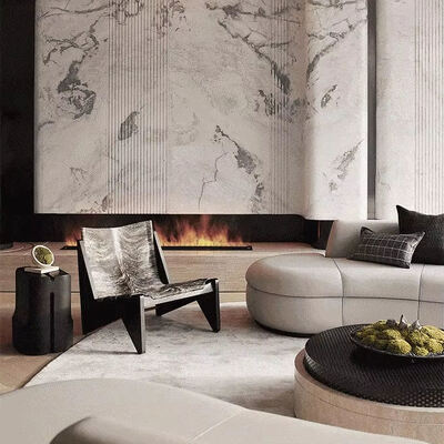 Luxury Modern Songdesign Living Room Set Custom Design Eco-Friendly Leather One-stop Decoration Design High-end Home Elegant