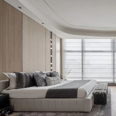 Luxury Modern Songdesign Living Room Set Custom Design Eco-Friendly Leather One-stop Decoration Design High-end Home Elegant
