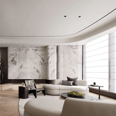 Luxury Modern Songdesign Living Room Set Custom Design Eco-Friendly Leather One-stop Decoration Design High-end Home Elegant