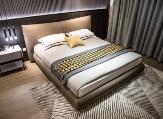 One-stop Design Procurement High-quality Solid Wood Modern Luxury Furniture Sets for Bedroom Five-star Hotel's Renovation Design