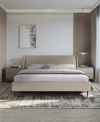 Factory Price Luxury Solid Wood Modern Bedroom Furniture Set for Five-Star Hotels One-Stop Design Procurement Service for