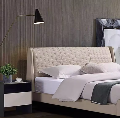 Factory Price Luxury Solid Wood Modern Bedroom Furniture Set for Five-Star Hotels One-Stop Design Procurement Service for