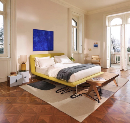 Factory Price Solid Wood Modern Luxury Bedroom Furniture Set for Five-Star Hotels Apartments One-Stop Design Procurement Service