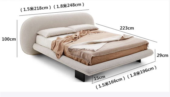 One-stop Solid Wood Design Procurement Service Provider Factory Price Luxury Modern Design Bedroom Furniture for Apartments