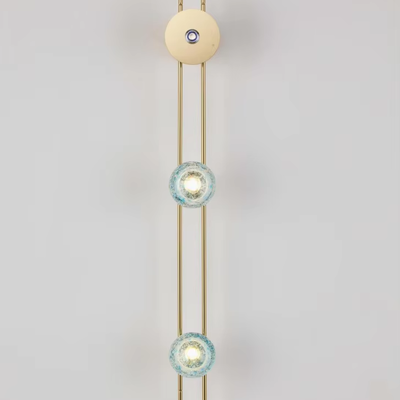 Contemporary Gold Base Wall Lamp Modern Style for High-End Hotels Restaurants Bedrooms Perfect Living Room Furniture Accessory