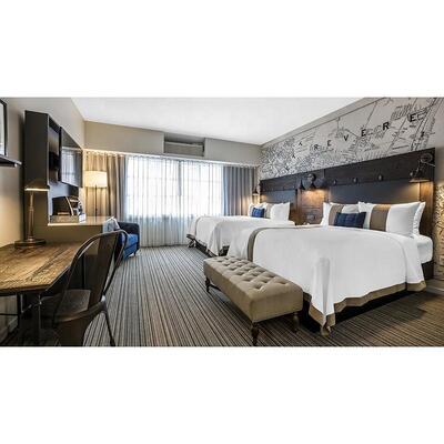 Ascend Hotels 3-Star Design Durable Custom Melamine Furniture New Lifestyle Condo Wood Furniture for Hospitality New IDM Hotels