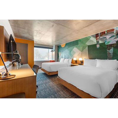 Cambria Hotels Manufacturer Modern Luxury Bedroom Furniture Sets King Size Hotel Beds Furniture Customized Hotel Furniture