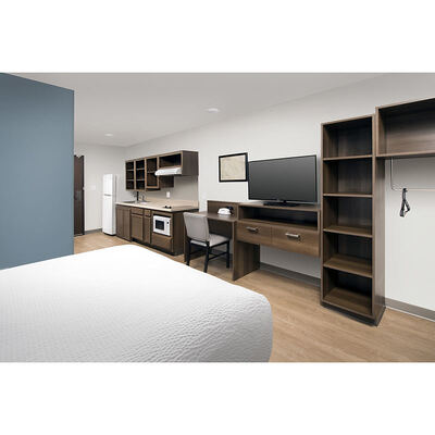 WoodSpring Suits Custom Made Modern Luxury Hotel Furniture 5 Star Bedroom Room Set for Hotel Wood Panel Furniture