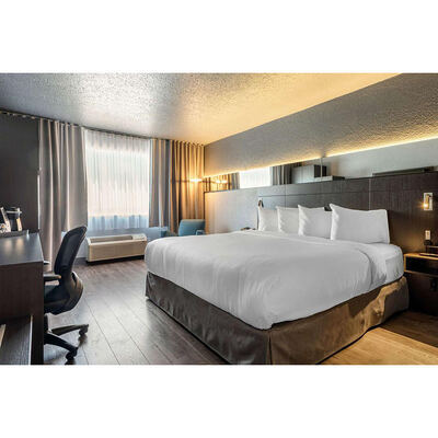 OEM Custom Contemporary Lifestyle Hotel Furniture Durable Melamine 3 Star Design for Condos and Hotels Wood Material
