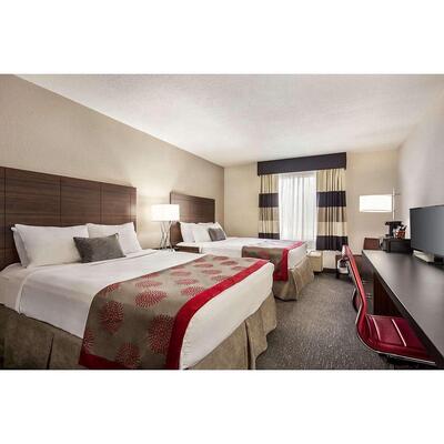Ramada Inn Wholesale Custom Modern Hotel Bedroom Furniture MDF Wood Apartments Villas Standard Suite Hotel Furniture Supplier