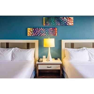 Wyndham Hotels and Resorts Luxury Room Furniture Set High King Headboard and Nightstand Full Apartment Wood Furniture