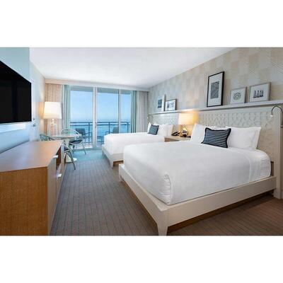 Wyndham Grand Guangzhou Luxury Furniture Commercial Furniture Modern Star Custom Made Lobby Bedroom Sets Hotel Furniture