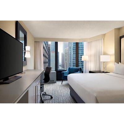 DoubleTree by Hilton Boutique Hotel Furniture Standard Bedroom Sets Queen Bed Solid Wood Modern Hotel Bedroom Furniture