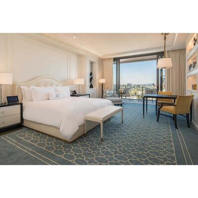 Factory Sale Signia by Hilton Boutique Wood Hotel Furniture King Size Bed Frame Luxury Hotel Furniture
