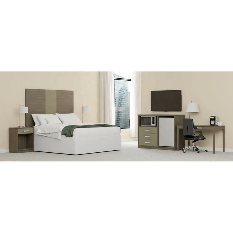 Customized Modern Hotel Room Furniture Sets 5 Star Wood Panel Bedroom Furniture for Apartment Durable and Stylish