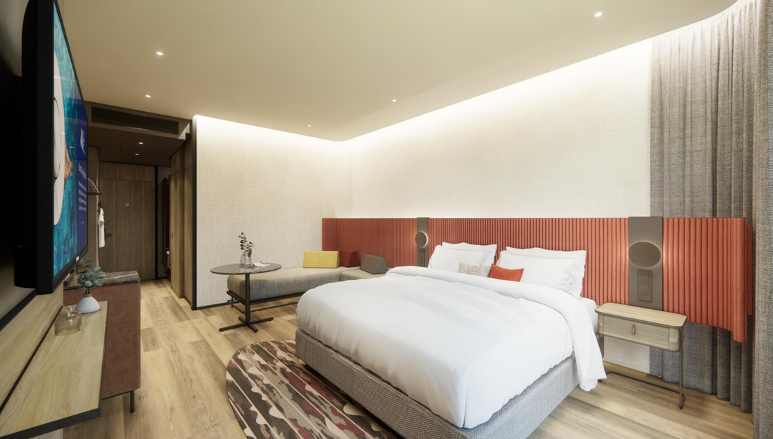 High-End Five-Star Hotel Bedroom Furniture Songdesign Modern Customized Apartment Use Factory Direct Prices One-Stop Procurement