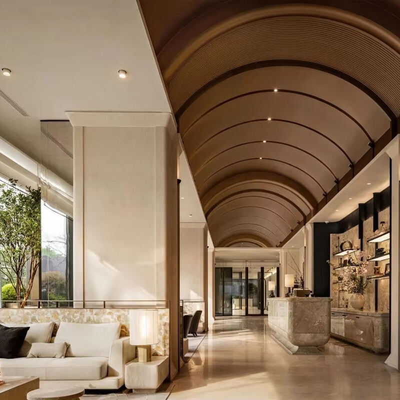 Modern Luxury Villa Living Room Furniture Set Custom Design High-End Eco-Friendly Leather Sofa Coffee Table Residential Interior