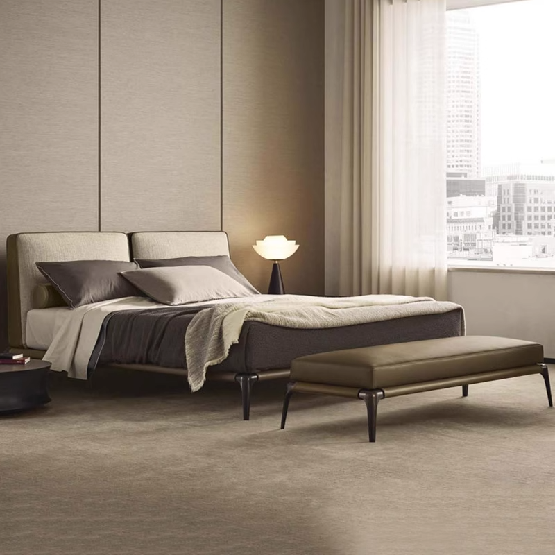 Songdesign One-stop Design Procurement Service Provider Factory Price Modern Solid Wood Luxury Design Customizable Hotel Bedroom